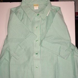 Bocabay L button down, short cuffed sleeve